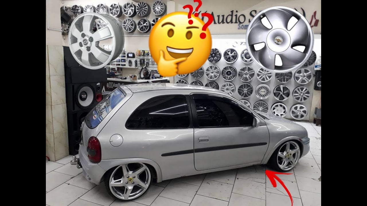 5 RODAS QUE FICAM MAIS TOP NO CORSA!