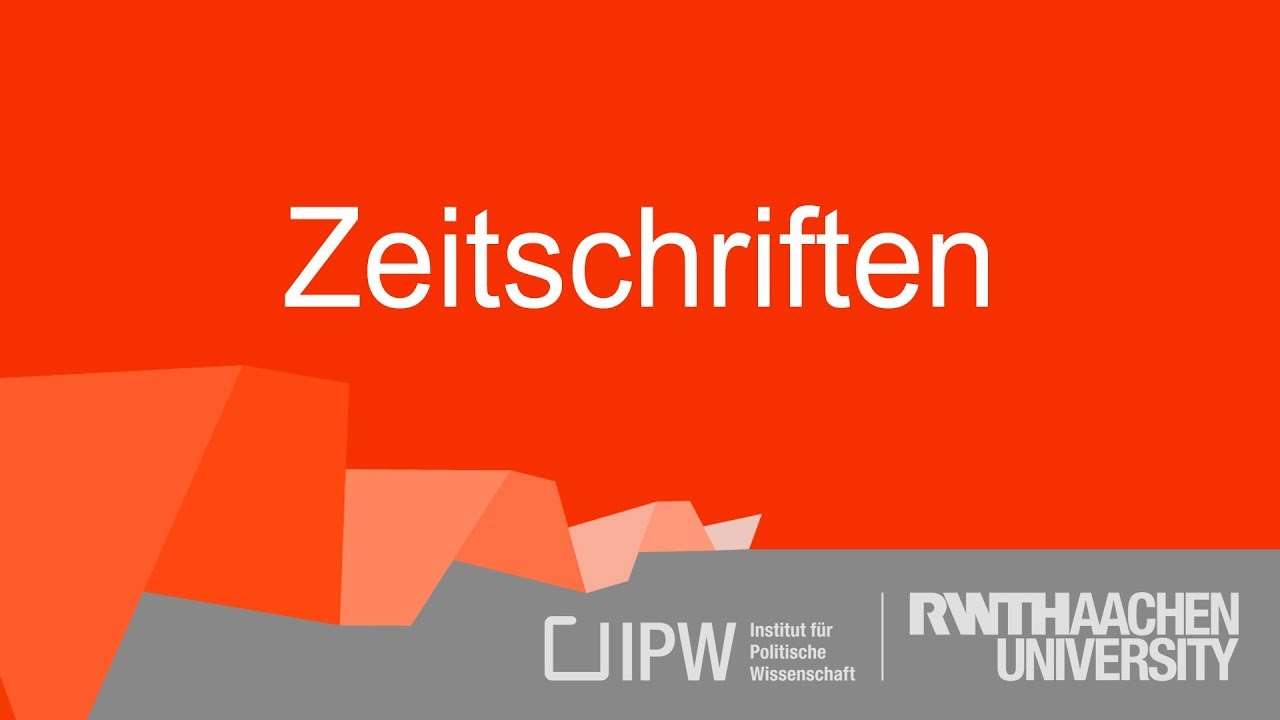 So zitierst du aus einer Fachzeitschrift