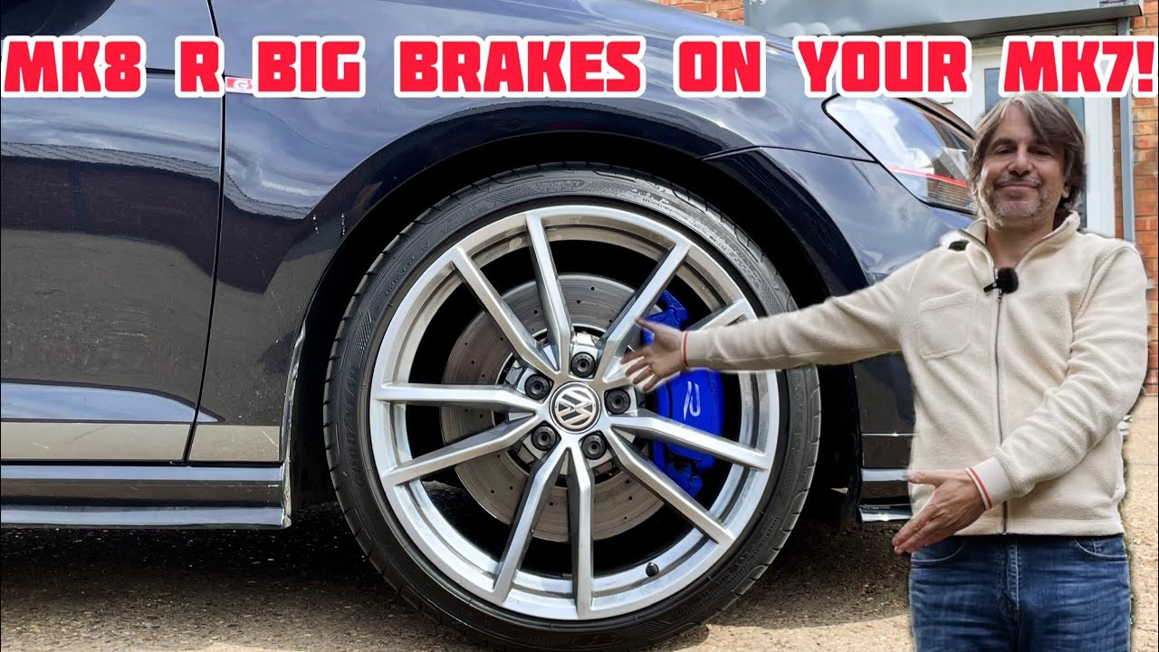 IS IT WORTH FITTING MK8 GOLF R BIG BRAKES TO YOUR MK7 GOLF GTI OR R? #golfgti #golfr #vw