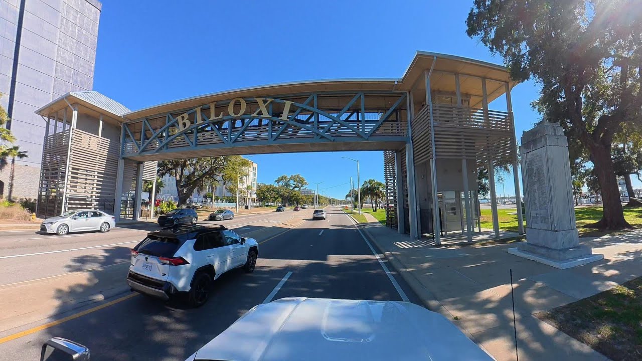 Ride Through Biloxi, Ms with Osmo 360