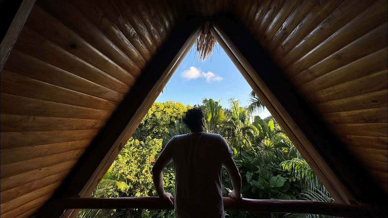 Visitamos el hotel chalet tropical y la  famosa playa las galeras en samana 🌴