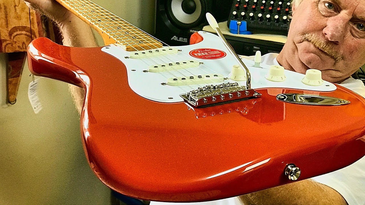 The new Fender squier classic vibe 50's stratocaster guitar nov 2019