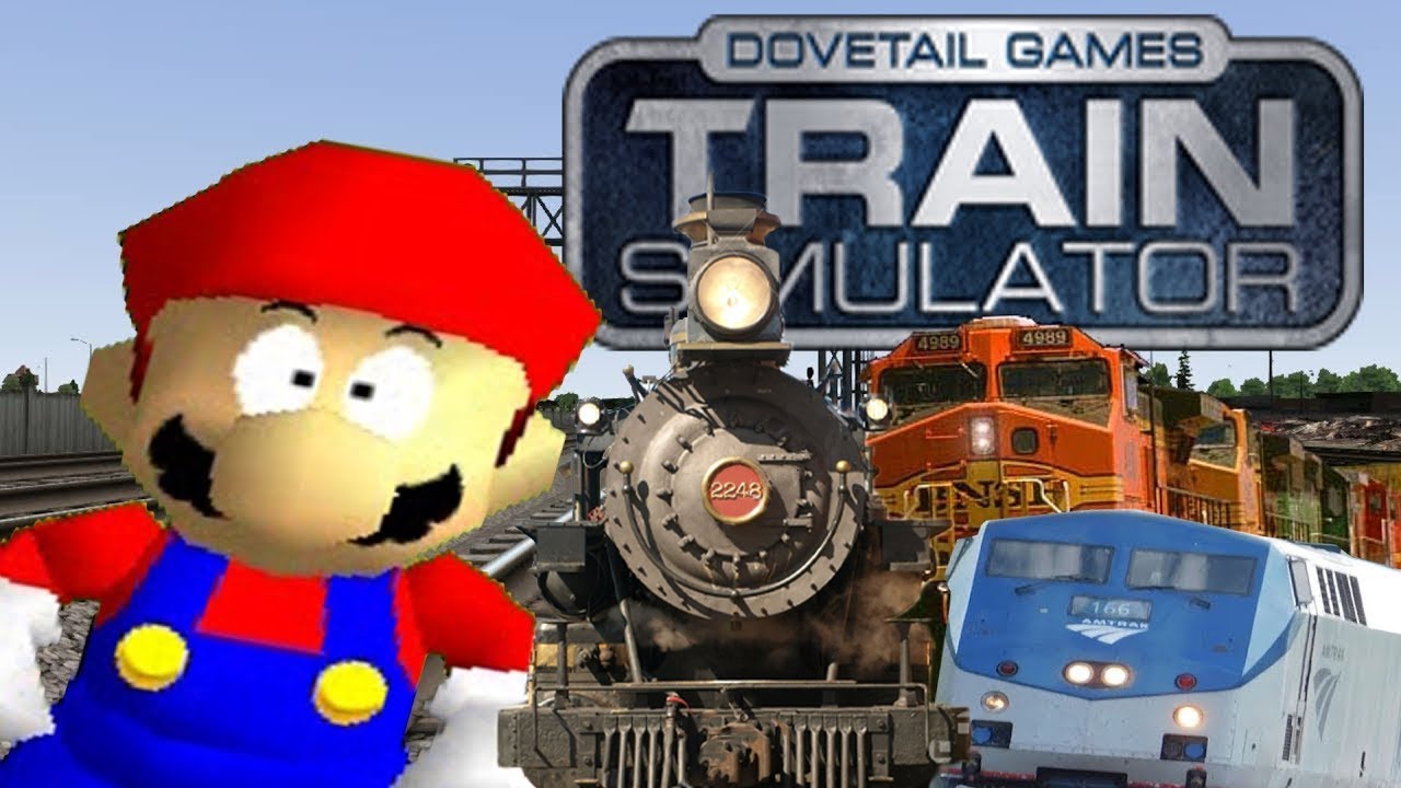 Марио в... Train Simulator
