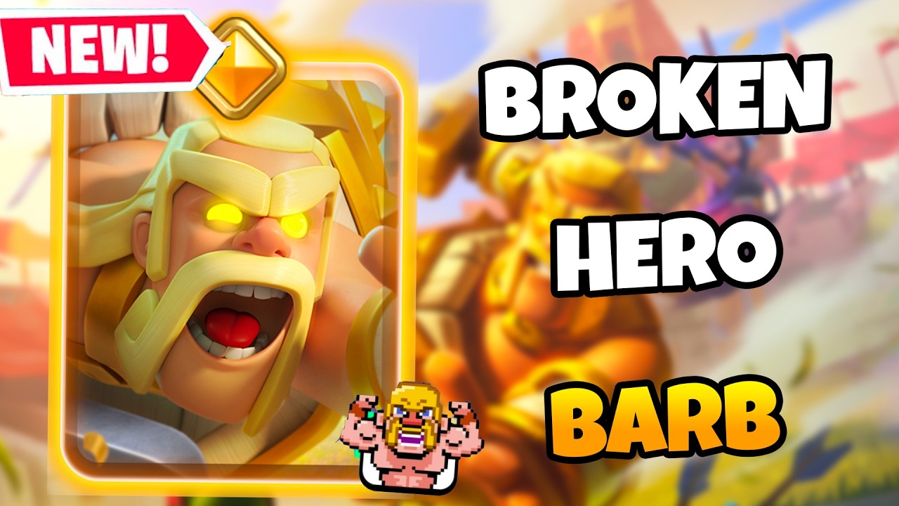 The NEW Hero Barbarian Barrel is SO BROKEN...