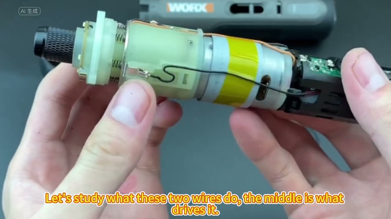 WORX WX242 Mini Cordless Screwdriver Teardown & Working Principle | Efficient Tool for Every Home