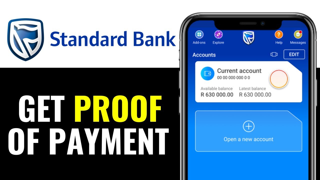 How To Get Proof of Payment on Standard Bank App 2025 (QUICKLY)