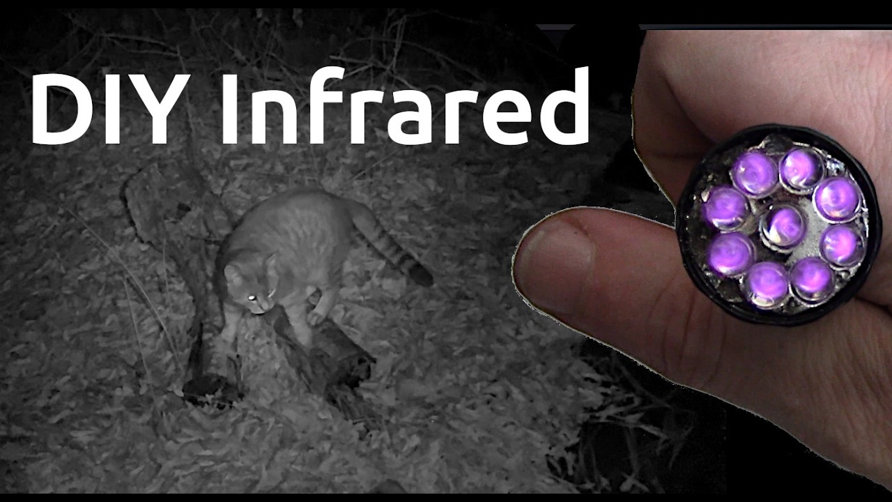 DIY Infrared Flashlight for Ghost Hunting | $1 Night Vision Upgrade