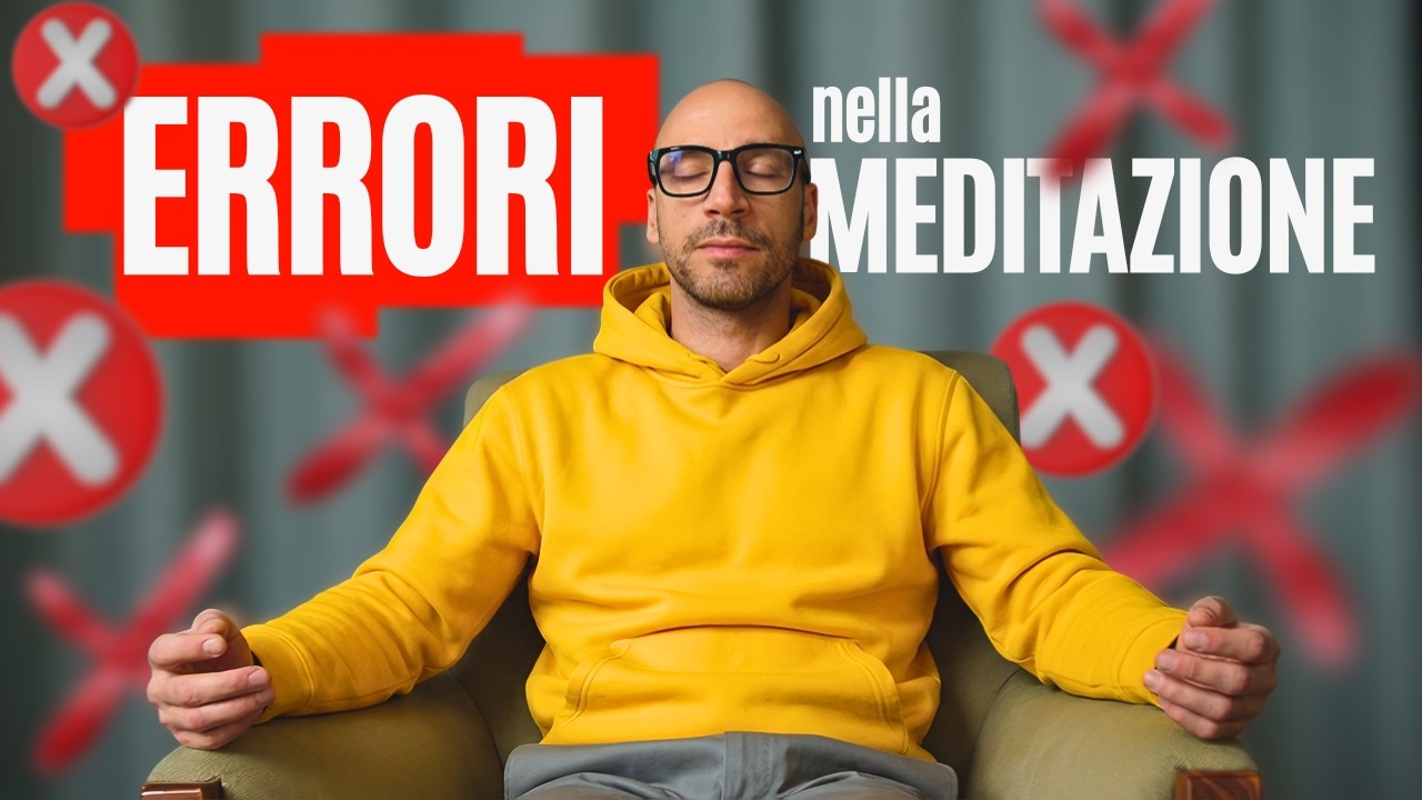 Stai meditando nel modo sbagliato? Scoprilo qui
