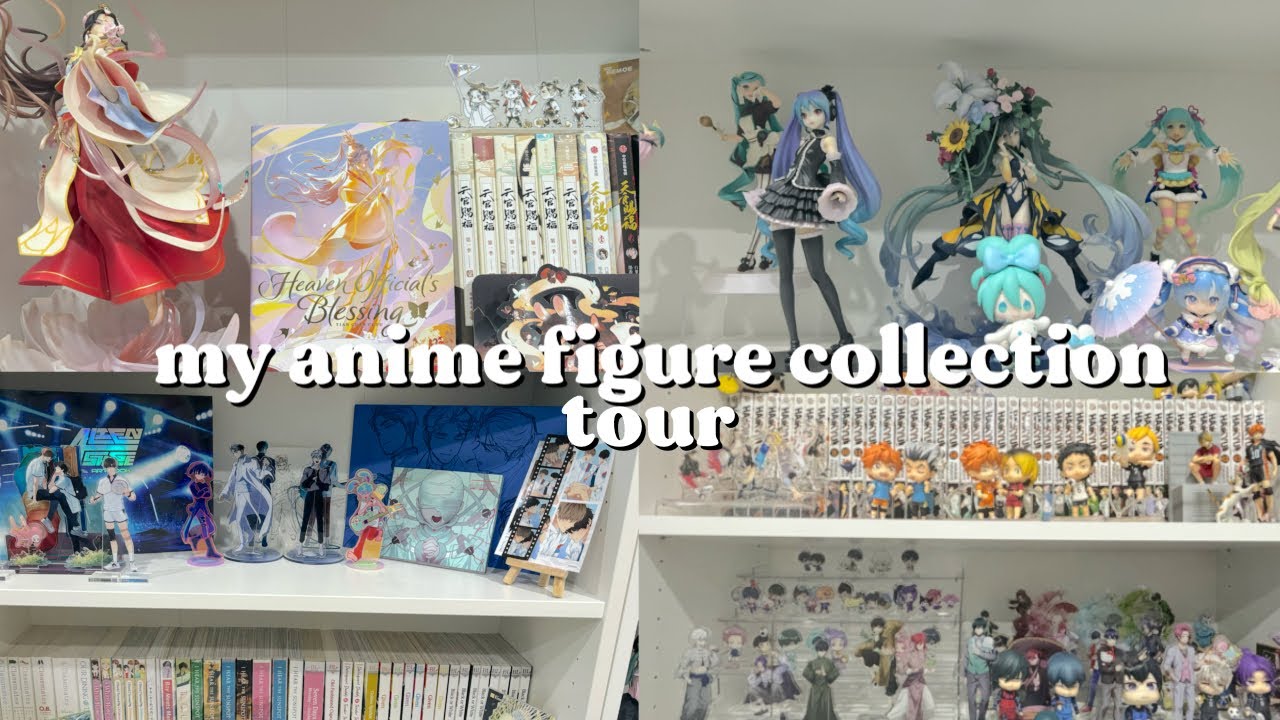 my 2024 anime figure/merchandise collection tour ୨ৎ