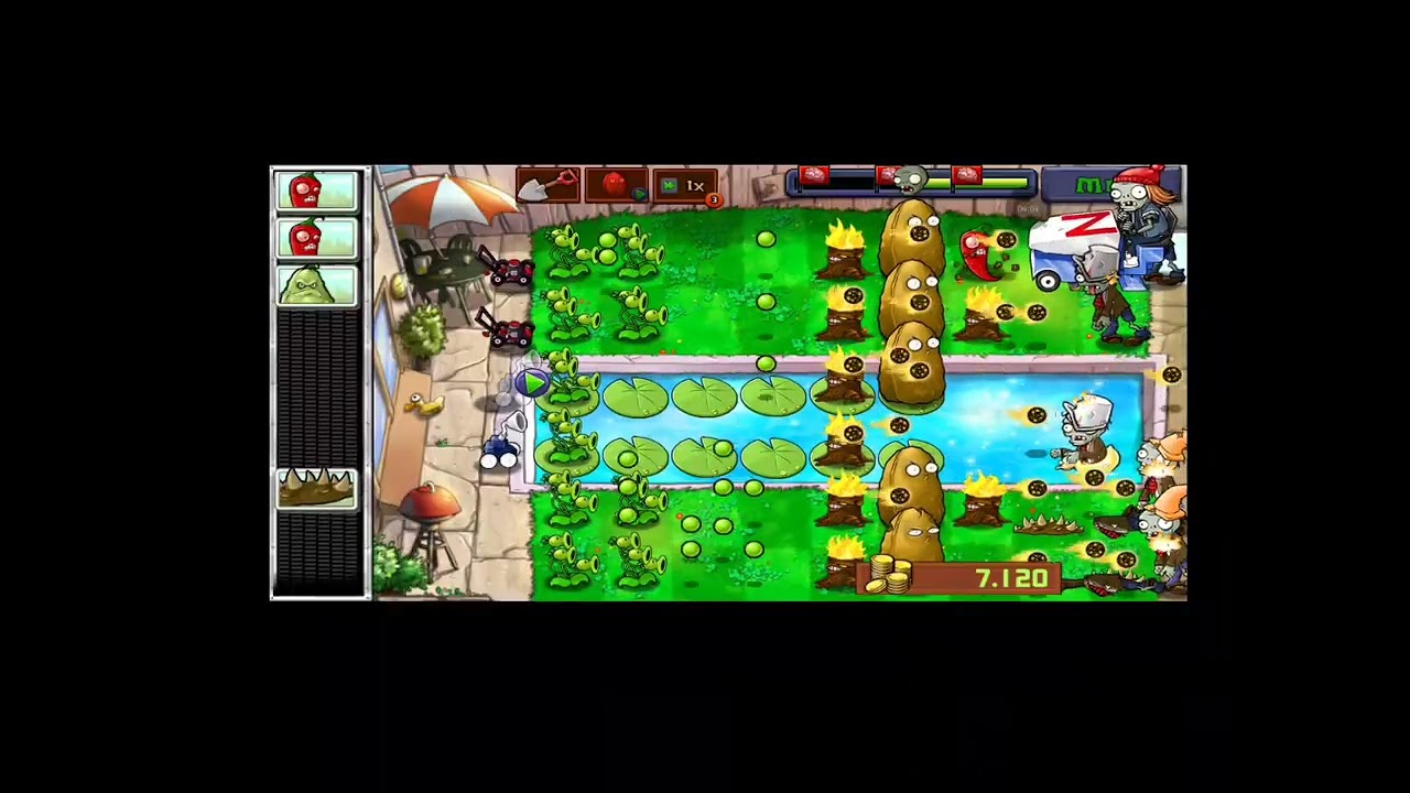Plantas vs Zombies PISCINA 3-10 