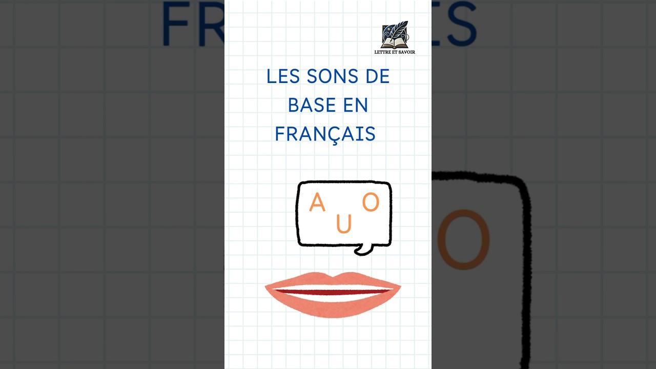 Les sons de base en fran&ccedil;ais (Niveau A1) #coursdefran&ccedil;ais #fle #apprendrelefran&ccedil;ais