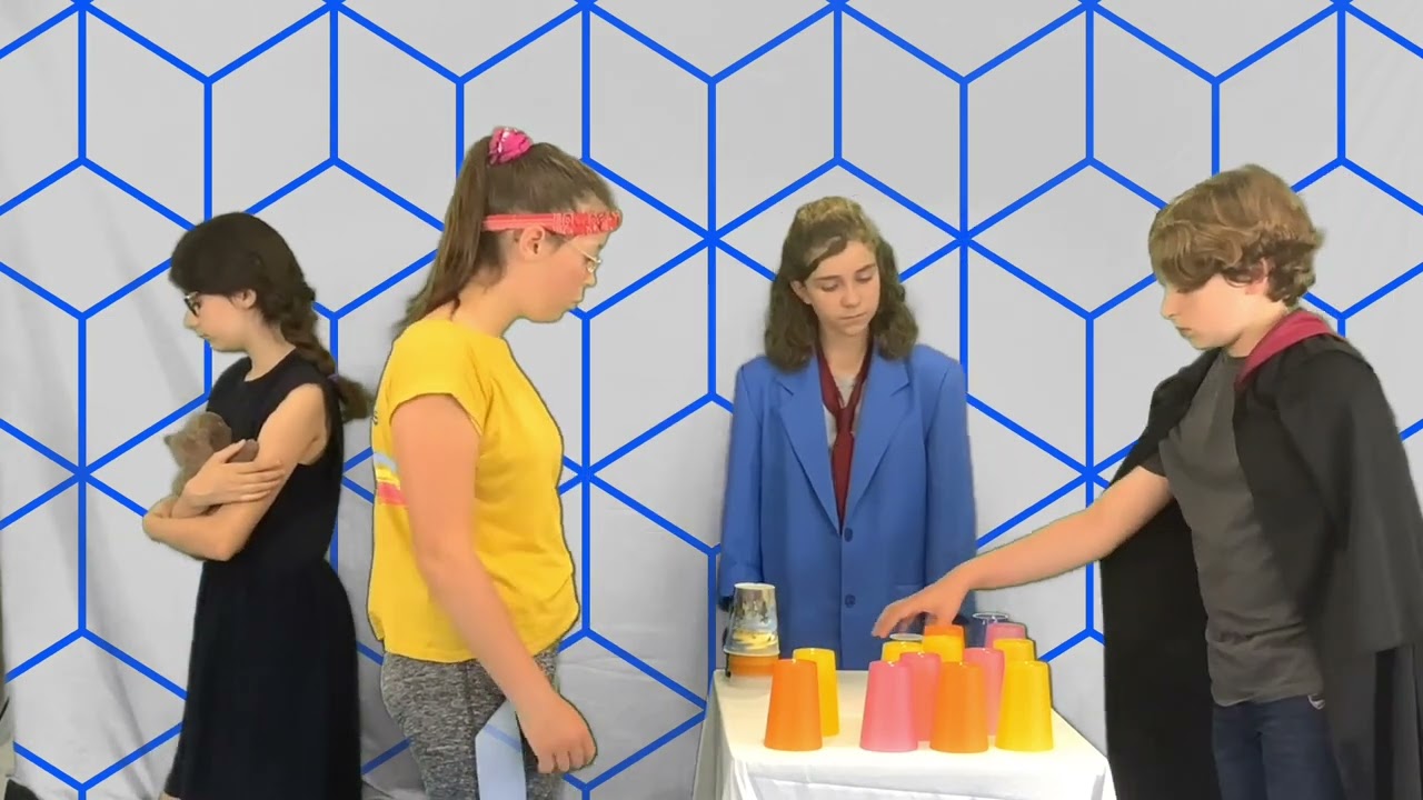 Énigme mathématique 3 LE JEU DES GOBELETS Version longue Concours VidéoDiMath CNRS Collège Gémozac