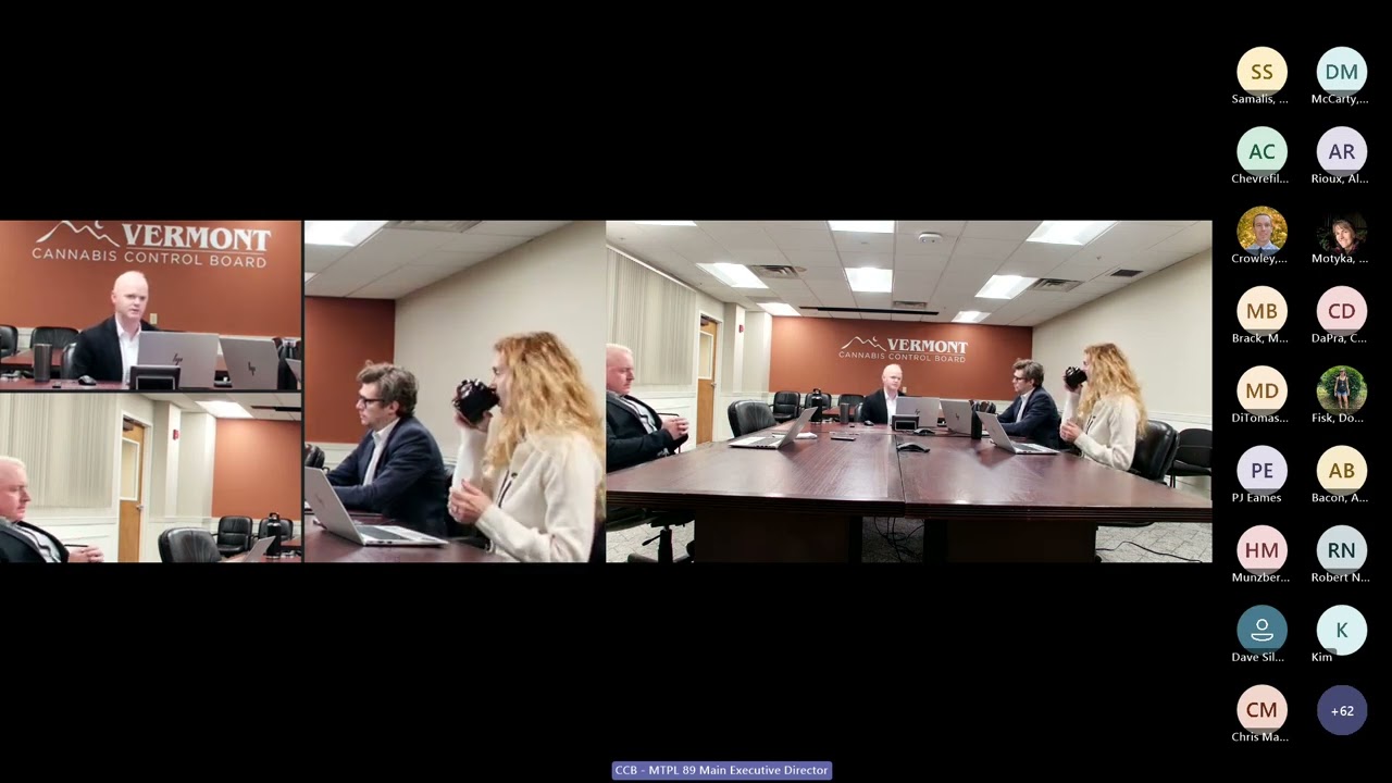 Cannabis Control Board Meeting: December 17, 2025