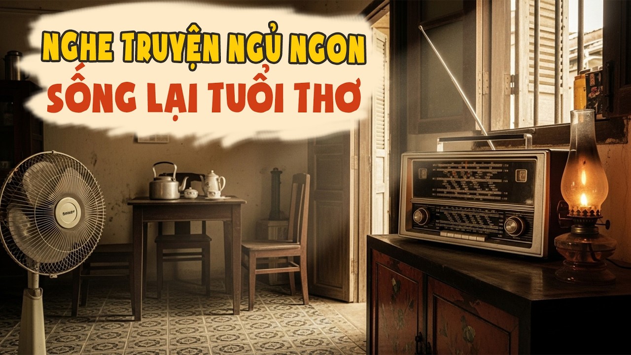 Nghe Chuyện Ngủ Ngon | Âm Thanh Radio Xưa – Sống Lại Tuổi Thơ
