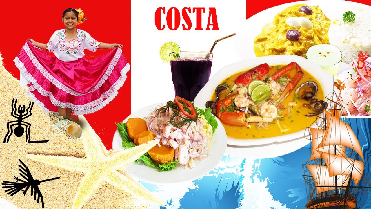 📌PLATOS TÍPICOS DE LA COSTA PERUANA 😋👌(más trajes típicos)
