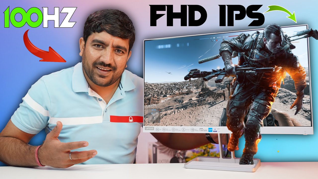 Best IPS Monitor Under 10000🔥For Editing & Productivity🔥Lenovo L24i-40 24