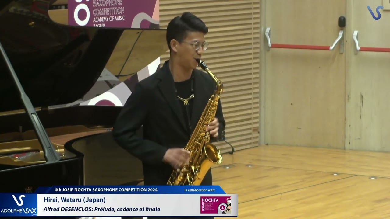 Wataru Hirai plays Prelude, cadence et finale by Alfred DESENCLOS