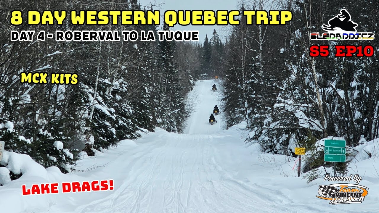 Western Quebec Trip | Day 4 | Roberval to La Tuque | Lake Drags