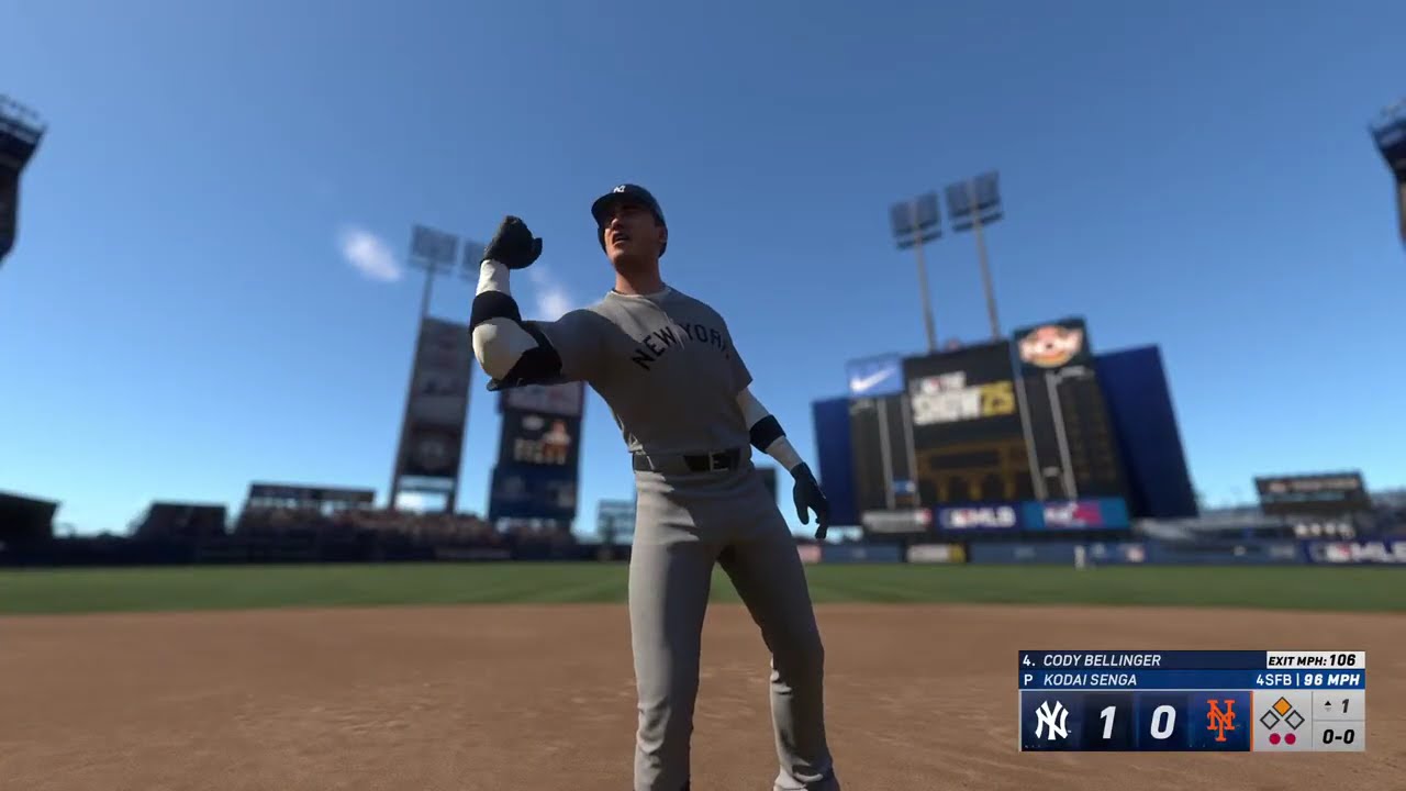 MLB THE SHOW - NEW YORK YANKEES vs NEW YORK METS in MAJOR LEAGUE BASEBALL GAME!