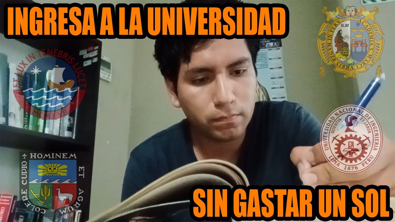 INGRESA a la  UNIVERSIDAD SIN GASTAR UN SOL en ACADEMIAS (TIPS PARA ESTUDIAR POR TU CUENTA)