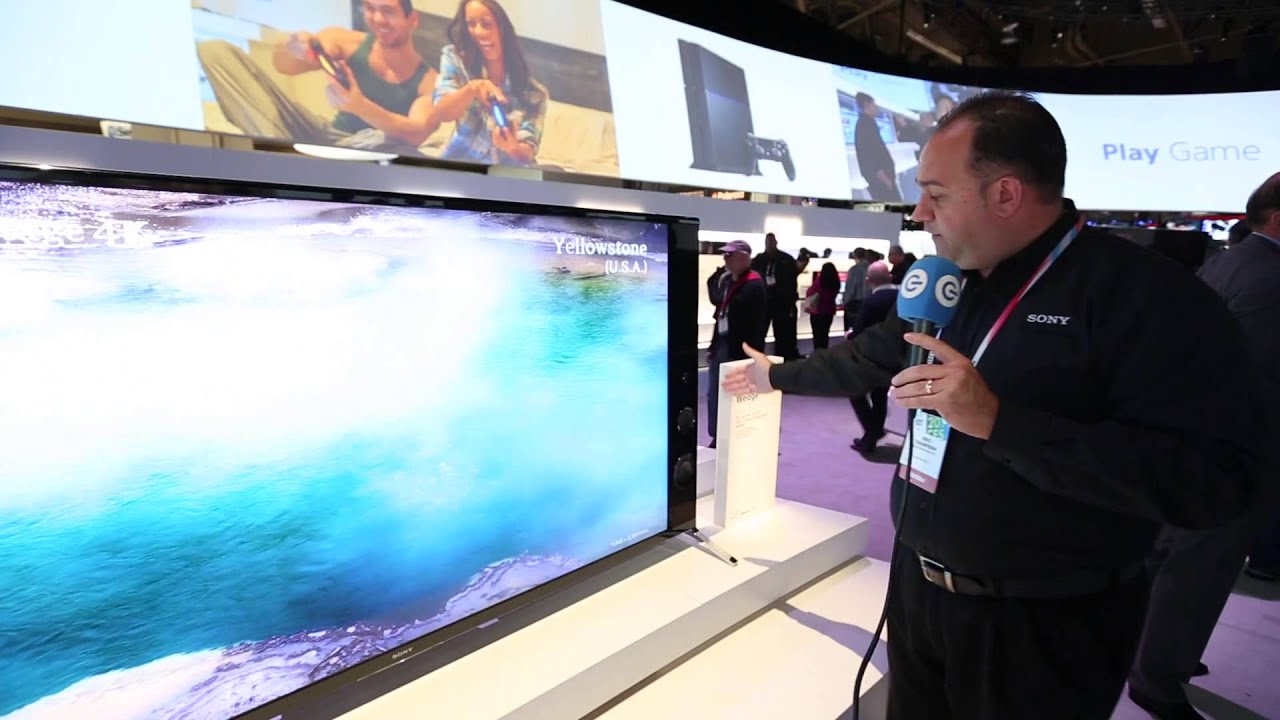 The Gadget Show - Sony @ CES 2014 4K TV