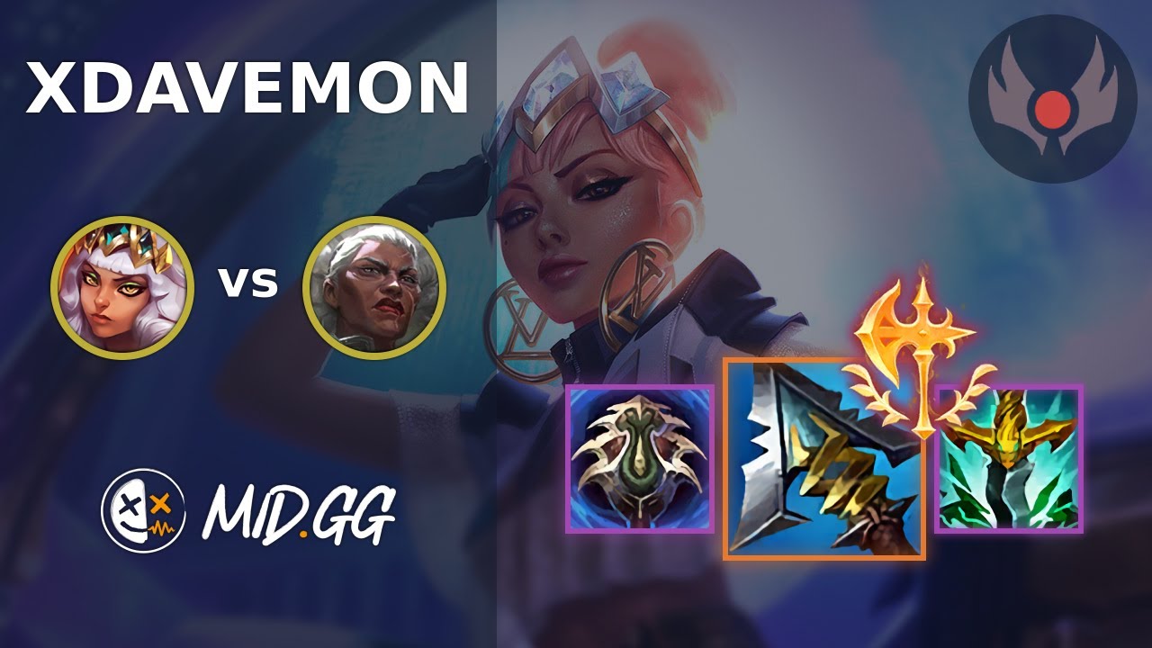MID.GG: [ xDavemon ] Qiyana MID vs Ambessa | NA GRANDMASTER | LOL Season 2025