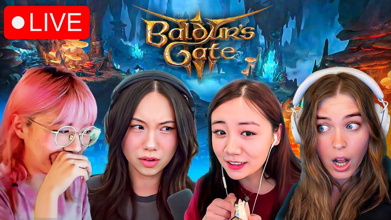 BALDURS GATE Session 9 ft. Fanfan, Lilypichu & QTCinderella