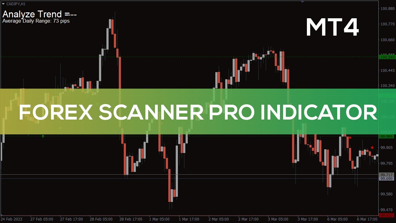Forex Scanner Pro Indicator for MT4 - BEST REVIEW