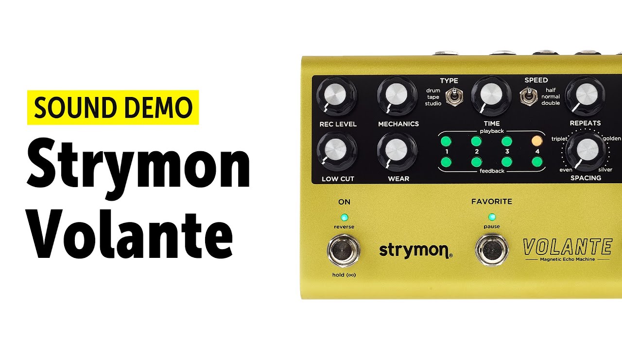 Strymon Volante - Sound Demo (no talking)