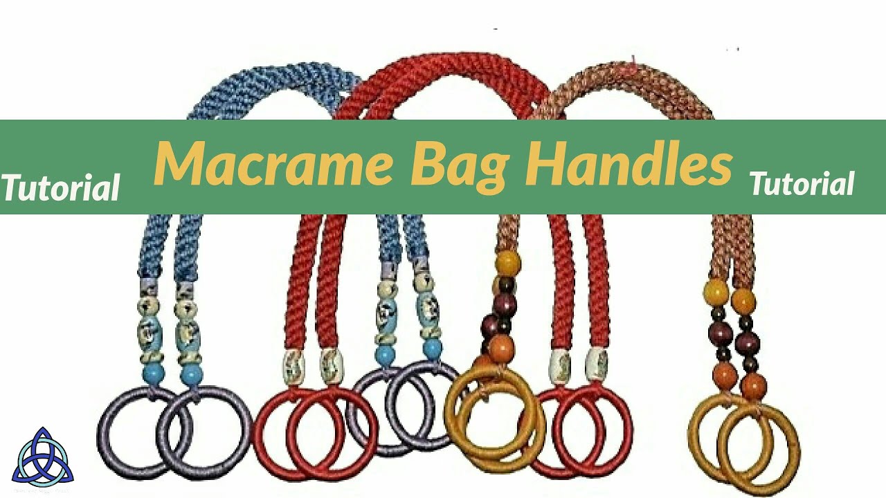How to Make Macrame Handles for the Bag ♥ DIY ♥ Macrame Bag Belt