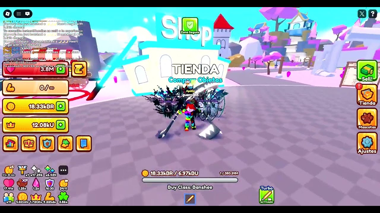 Consiguiendo la clase apollo y enseñando mi nueva mascota