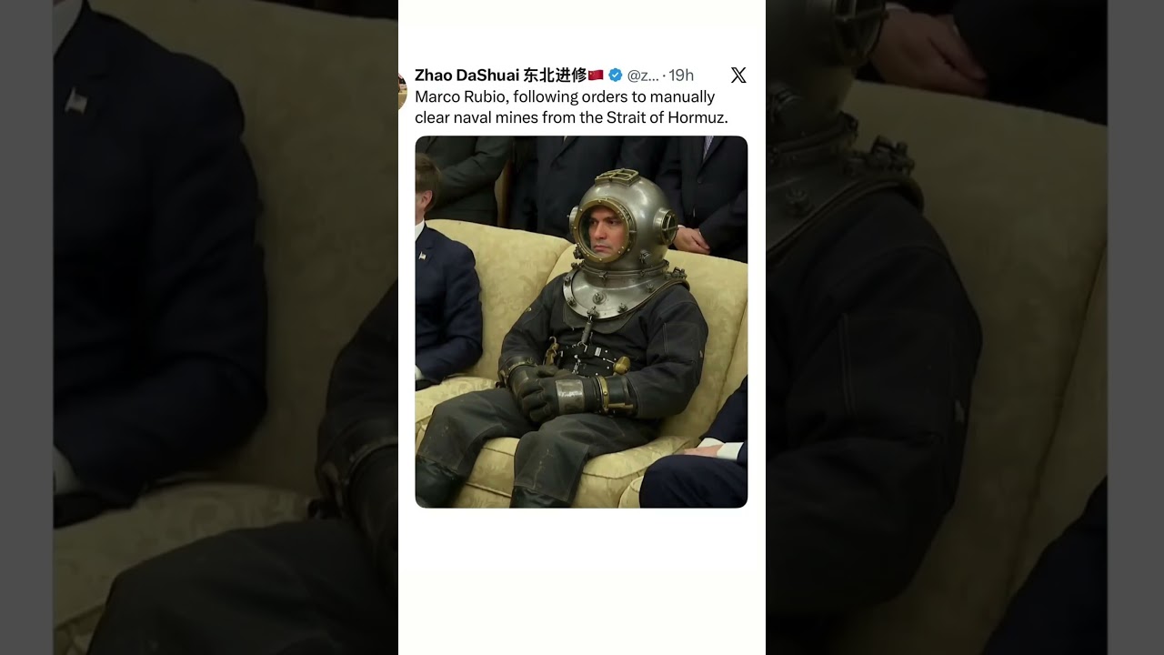 Marco Rubio Strait of Hormuz Meme Is Going Viral
