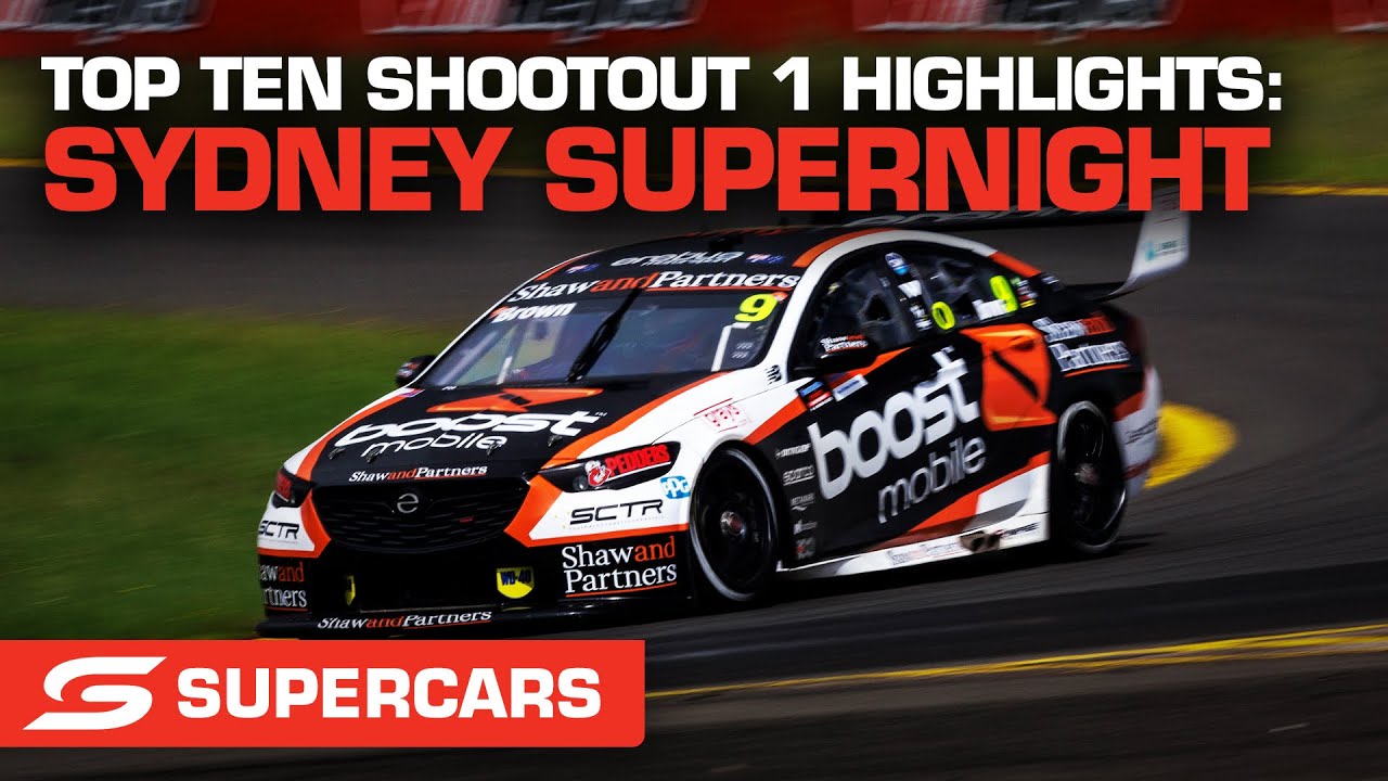Top Ten Shootout 1 Highlights - Beaurepaires Sydney SuperNight | Supercars 2022