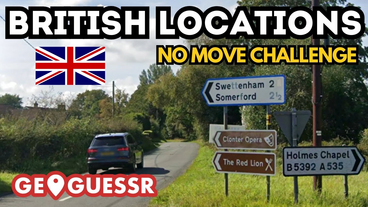 Узнаете ли вы эти британские места? | GeoGuessr