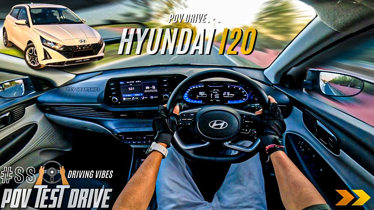 2025 HYUNDAI I20 SPORTZ | 1.2L 82BHP | POV Drive #88 | HYUNDAI I20 | 4K | REVGEARSHIFT #hyundai #i20