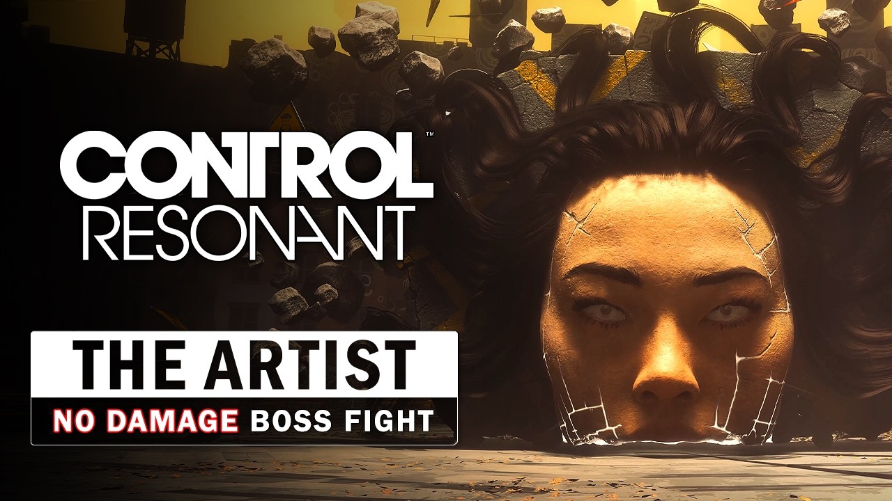 CONTROL Resonant - The Artist Boss Fight (No Damage)
