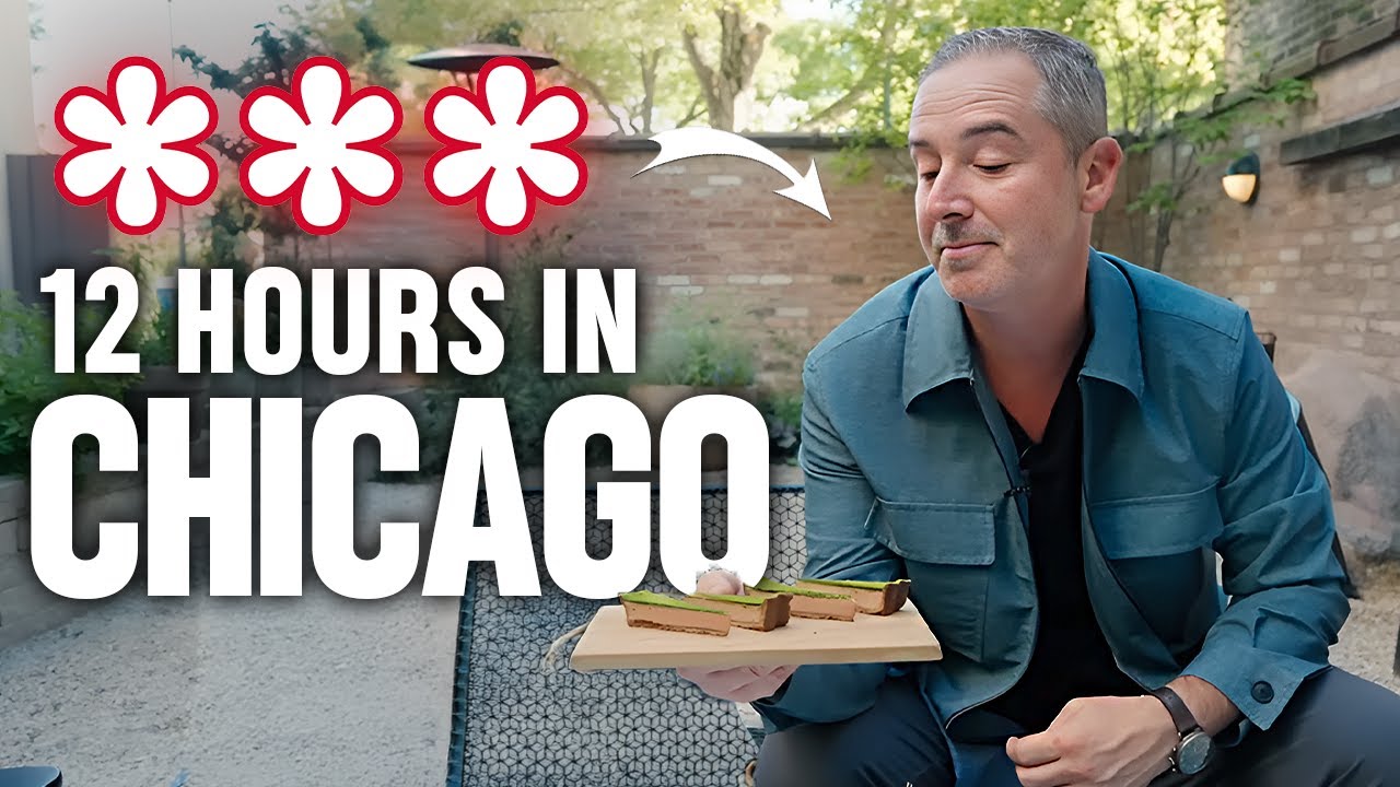 12 HRS in CHICAGO - Where A 3 MICHELIN Chef Eats ft. The best steakhouse, pastry & local favorites