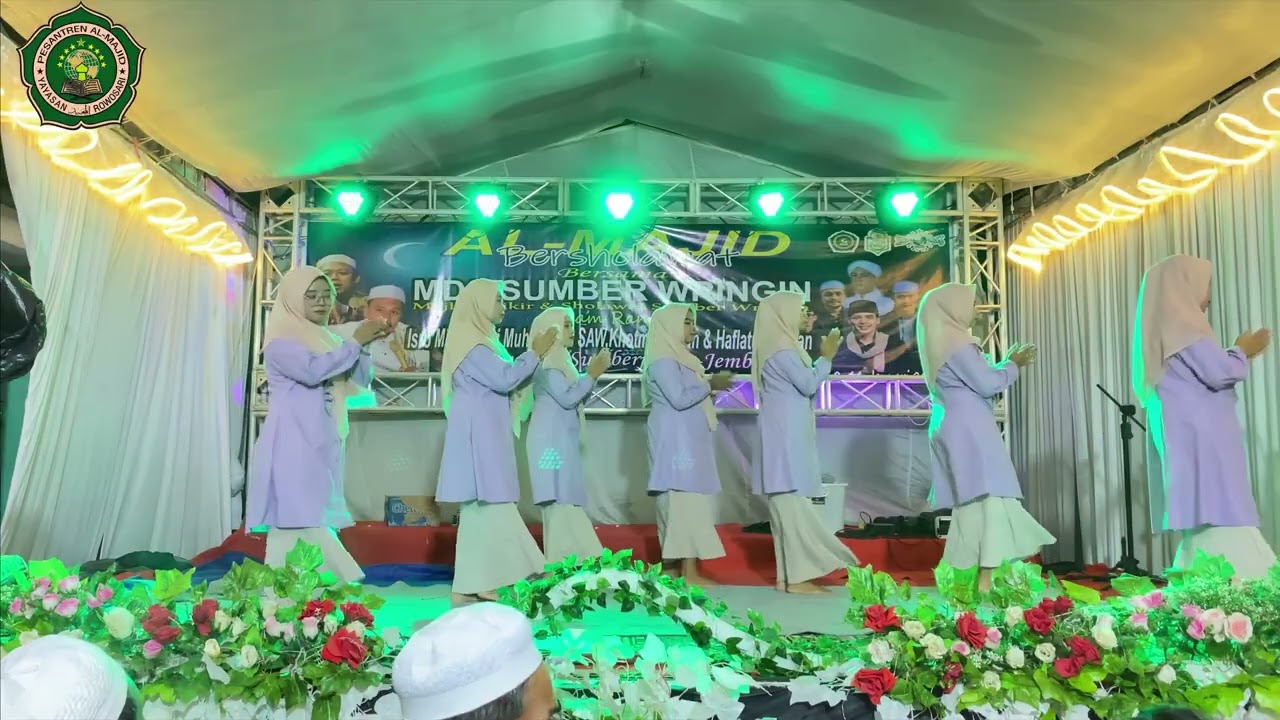 TARI ZAFIN MELAYU USTADZAH PUTRI MADRASAH DINIYAH TAKMILIYAH AL-MAJID