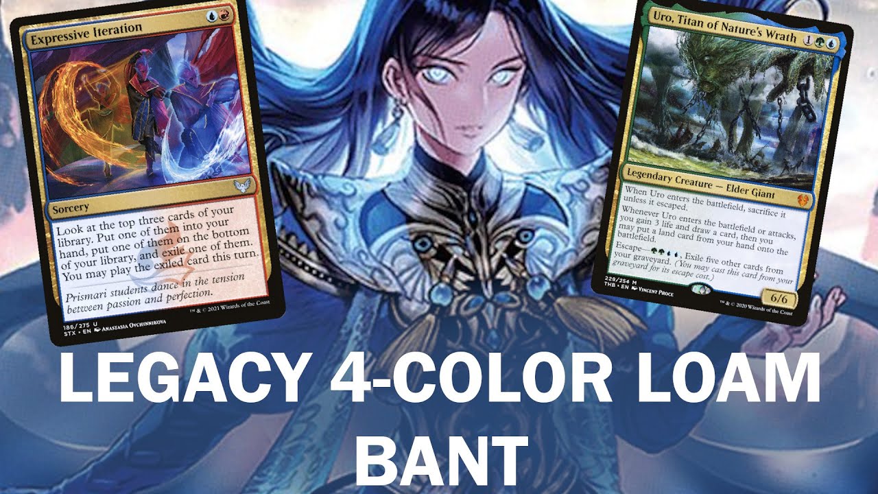 URO RISES AGAIN! Legacy 4-Color Loam Bant Control with Field of the Dead, Expressive Iteration MTG