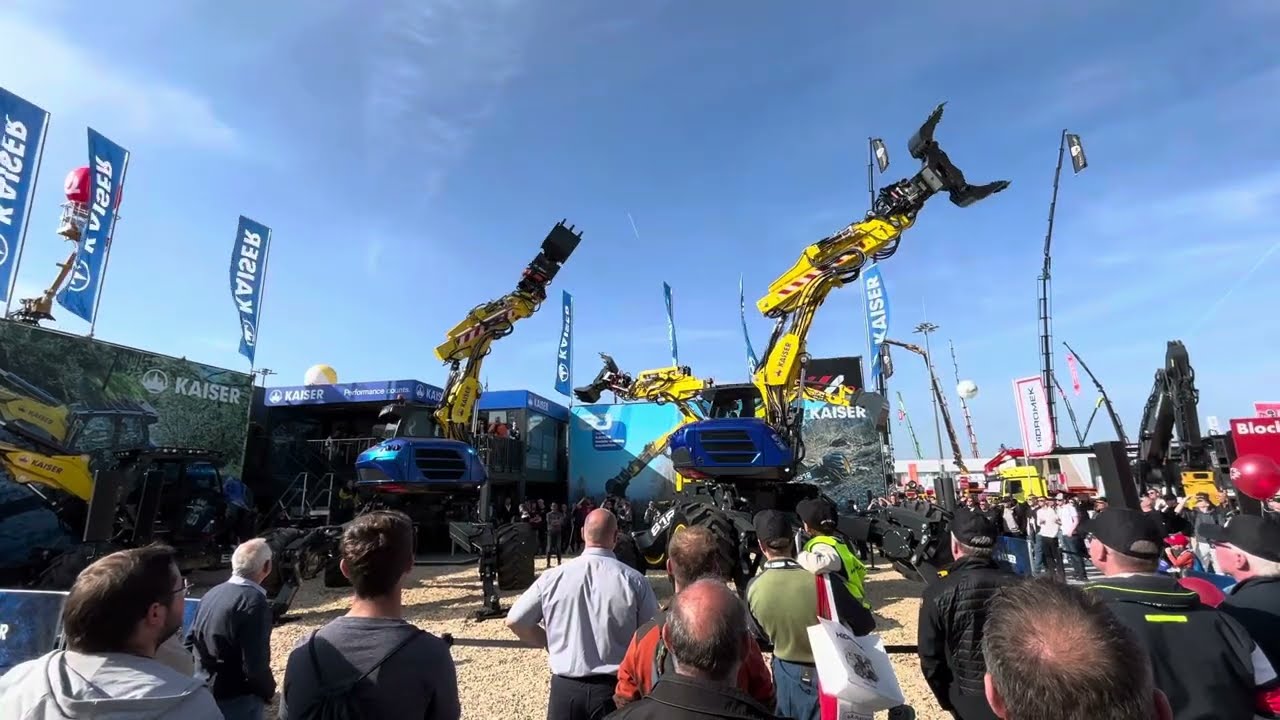 Bauma: Kaiser Spider Mobile Excavator