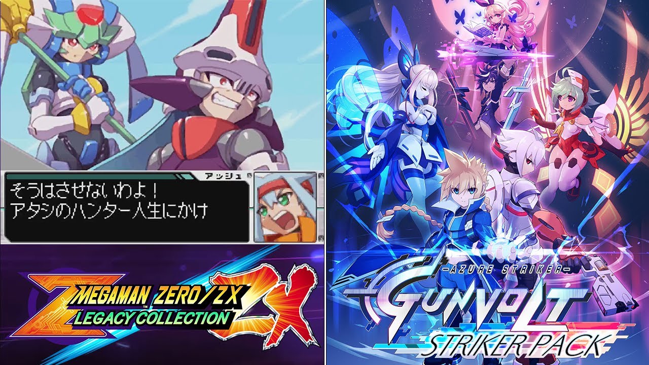 Mega Man Zero/ZX Legacy Collection Showcases Japanese Voices + Gunvolt Striker Pack Comes to PS4!