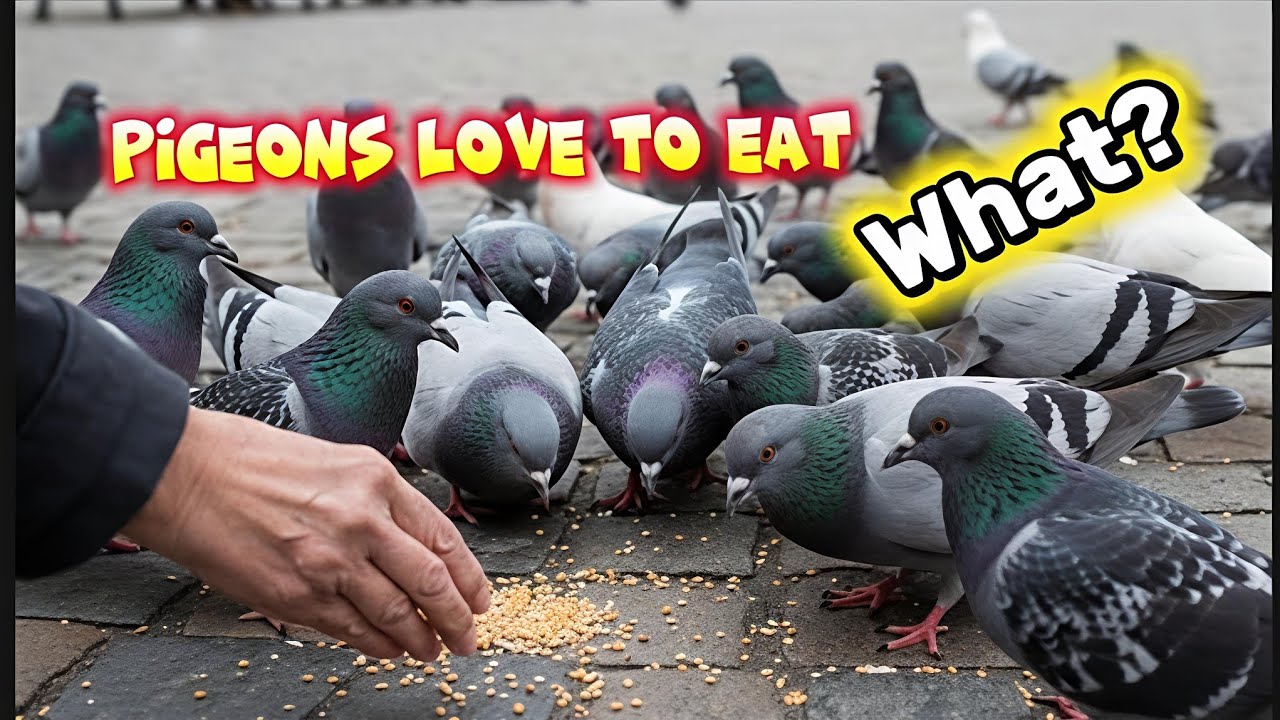 thousand of pigeons are dream to eat this kind of food
