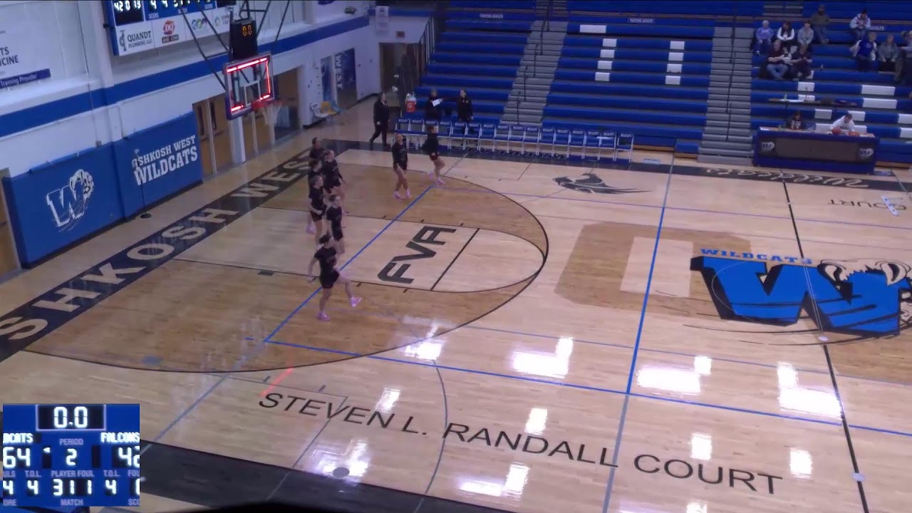 Oshkosh West High School vs Westosha Central High School Womens JV Basketball