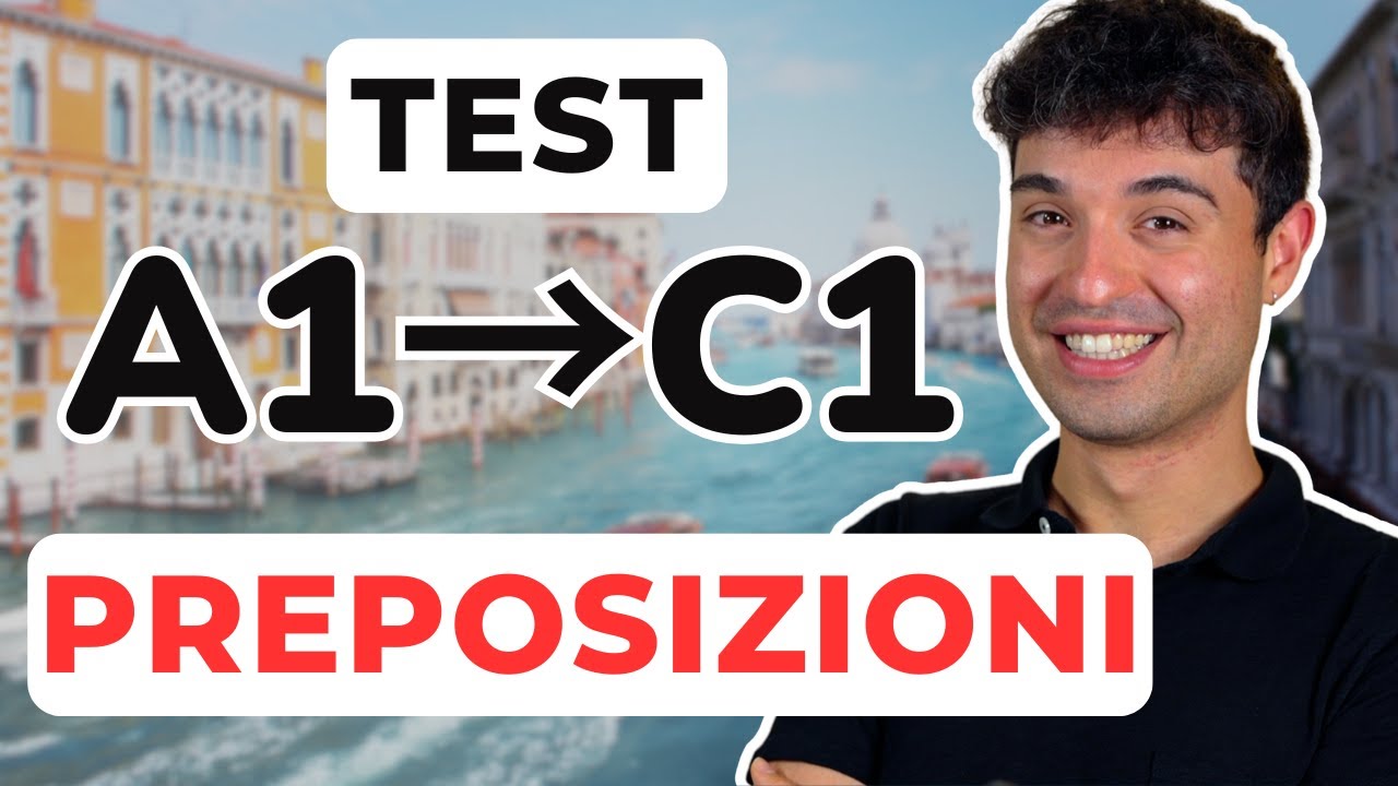Solo il 5% degli studenti passa questo TEST di Italiano sulle PREPOSIZIONI