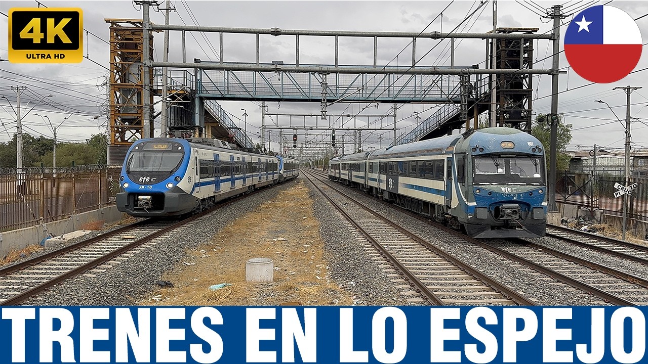 EFE Central | Trenes en Lo Espejo 
