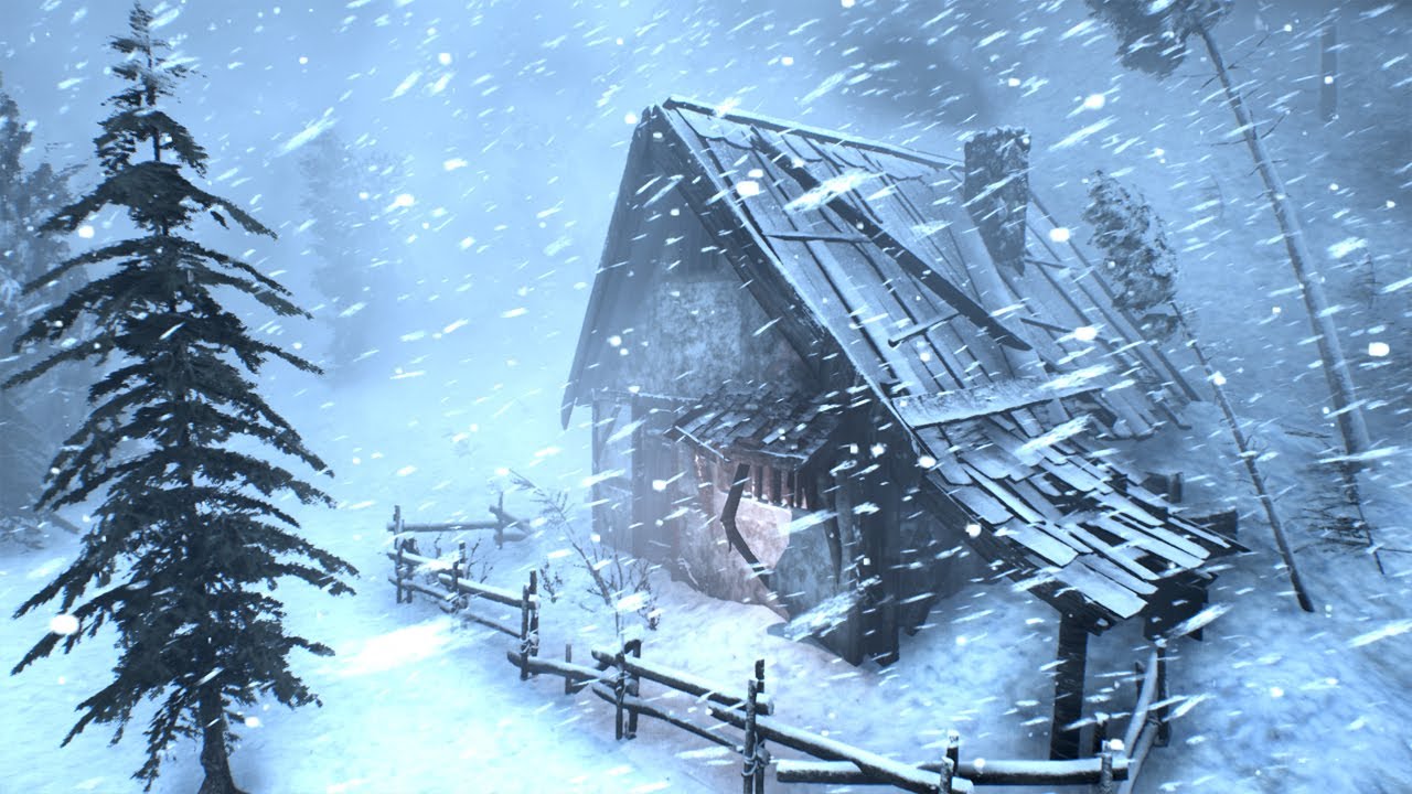 BRUTAL ARCTIC WINTER with EXTREME COLD and snowstorms for sleeping | Abyssal Polar Nightstream 2026
