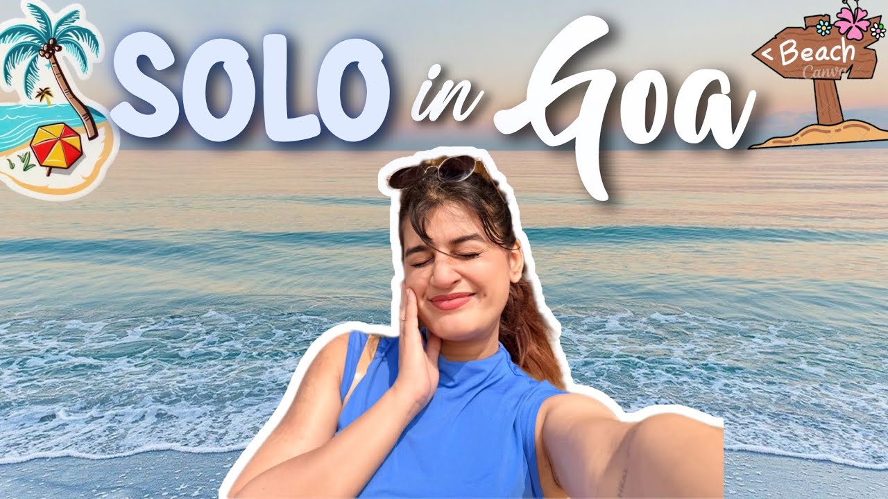 Solo in Goa 🌊 and I didn’t stay in my room once 😖☠️