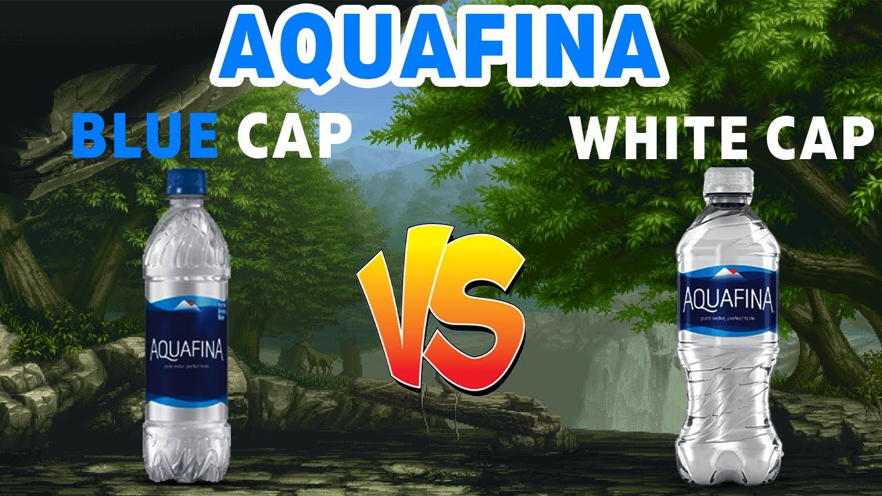 Aquafina Blue Cap vs White Cap Is One Really Better Than the Other?!?