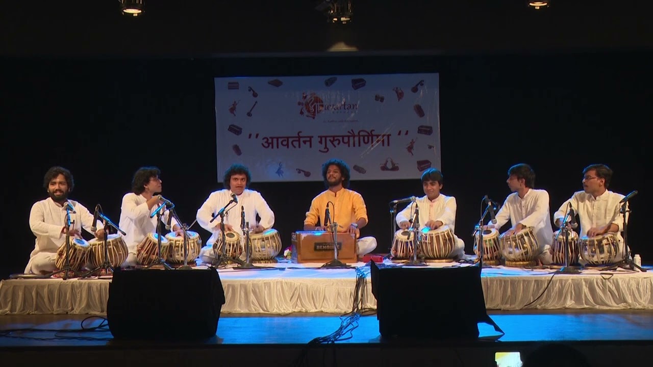 Gurupournima 2022 | Tabla ensemble by students of Pandit Ramdas Palsule