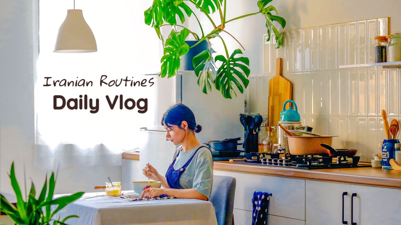 Vlog: Daily life in Iran| Cooking Persian soup (Ash Reshteh), Cosy Family Dinner & Slow Life👩‍❤️‍👨